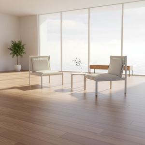 โต๊ะข้างทรงกลมอลูมิเนียมดีไซน์ทันสมัยขายดี พร้อมเก้าอี้สำหรับริมทะเล - Product Image 1