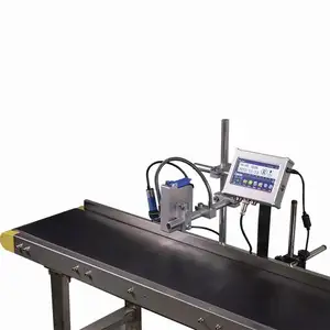 Автоматическая непрерывная печать кода партии кодирование TIJ принтер струйная маркировка машина с конвейером
