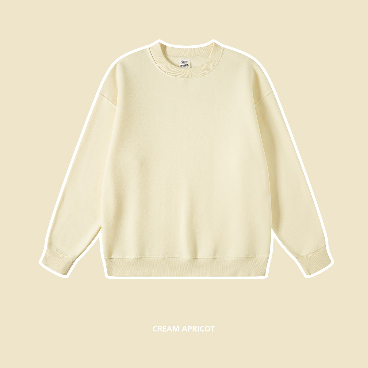 Cream apricot