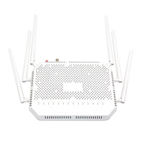 Modem Router Laris Manis Dengan Modul 5g sim Dual-mode ZC-521T XPON 4GE+2POTS+CATV+AC2100 Wifi5 Harga Grosir