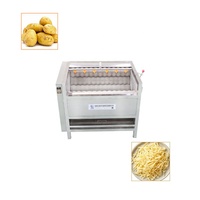 Ligne de production automatique de pommes de terre en dés HAVERY avec échangeur de chaleur et stérilisateur alimentaire, capacité de 500 à 3000 kg/h