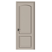 Porte intérieure en bois tendance et moderne, palette Morandi, KX-10, imperméable, résistante aux rayures, polymère CPL, portes pour chambre et hôtel