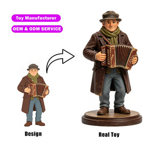 Figurine en résine personnalisée directement de l'usine, Fille Sorcière avec Seau Citrouille et Chapeau Pointu, OEM ODM, Fabriquée sur Commande, Personnalisée, CE, Boutique de Souvenirs - Product Image 2