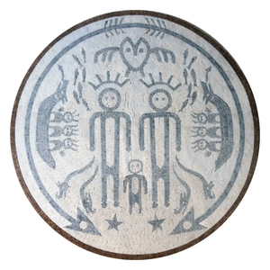 Mosaïque murale en marbre à motifs de pierre découpée au jet d'eau – Art mural - Product Image 3