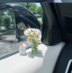 Fiore carino Auto decorazione interna cruscotto giocattoli profumo centro e porta Auto Vintage per Auto Gadget - Product Image 1