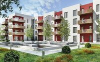 Bâtiment résidentiel à plusieurs étages Construction Structure en acier léger Appartement