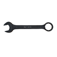 Clé à molette combinée X-SPARK 3" DIN standard, forgée, en acier chromé 40, à embout ouvert, avec décalage de 14 degrés, outil professionnel