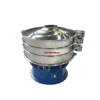 Neue Lebensmittelgeeignete Rotations-Vibrationssiebmaschine mit Motorantrieb für Pflanzenproteinpulver & Maismehl, 300-1000kg/h Kapazität