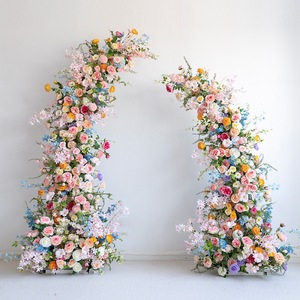 <span class=keywords><strong>Fleurs</strong></span> artificielles en soie préservées, arche florale réaliste, composition florale élégante, centres <span class=keywords><strong>de</strong></span> <span class=keywords><strong>table</strong></span> du Nouvel An pour mariage - Product Image 1