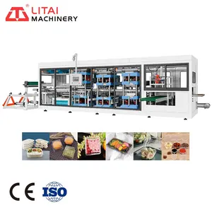 Automatic Thermoforming Machine For Making Disposable Clamshell Lunch Box