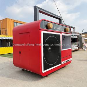 ร้านกาแฟสไตล์การ์ตูนวาดมืออเนกประสงค์ บริเวณที่สวยงามดึงดูดการท่องเที่ยว โซเชียลมีเดียยอดนิยม รถบริการจัดเลี้ยง - Product Image 6