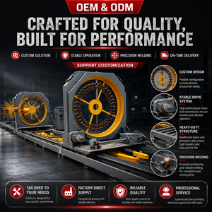 Máquina Soldadora <span class=keywords><strong>de</strong></span> Jaulas <span class=keywords><strong>de</strong></span> Varillas CNC Totalmente Automática, Diseño Telescópico que Ahorra Espacio, Soldadura Automática para Refuerzo <span class=keywords><strong>de</strong></span> Construcción - Product Image 1