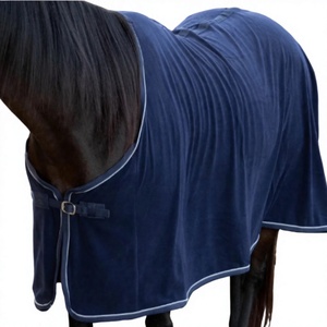 Luxury <b>Waterproof</b> Cotton Horse Fleece <b>Blanket</b> Quick Drying Breathable Equestrian Stable Rug for Riding - Product Image 3