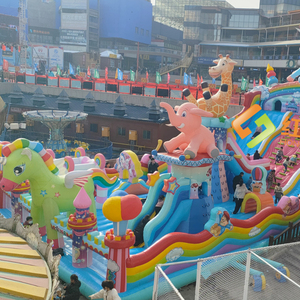 Giant Inflatable <strong>Bouncer</strong> Commercial Giant Inflatable Castle for Kids and Adults with Air Blower - Product Image 5