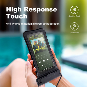 Oem ODM phổ IPX8 điện thoại không thấm nước Pouch với túi khí <span class=keywords><strong>floatable</strong></span> không thấm nước điện thoại di động trường hợp - Product Image 4