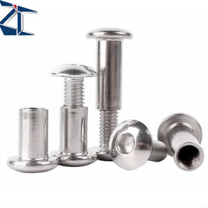 Hoge kwaliteit 304 roestvrijstalen verzinkte binnenzeskant borgschroef klemplaat bout en moer schroef rivetschroef - Product Image 6