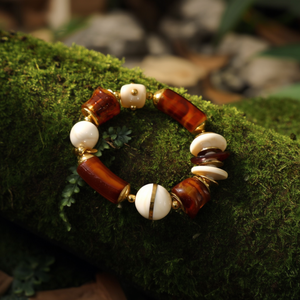 Fashion <b>Beaded</b> <b>Bracelet</b> 316L Stainless Steel PVD <b>Gold</b> Plating Sustainable Resistant - Product Image 3