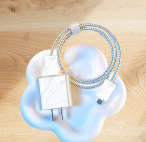 Funda Protectora para <span class=keywords><strong>Cargador</strong></span> <span class=keywords><strong>de</strong></span> <span class=keywords><strong>iPhone</strong></span> <span class=keywords><strong>de</strong></span> 20W y 18W con Diseño <span class=keywords><strong>de</strong></span> Mariposa y Corazón <span class=keywords><strong>de</strong></span> Amor, Cubierta Protectora para Cable <span class=keywords><strong>de</strong></span> Datos USB para <span class=keywords><strong>iPhone</strong></span> - Product Image 6