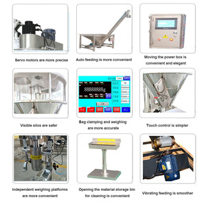 Milk Coffee Powder Filling Machine Pouch Bottle Can Packing Machine Flour Quantitative Weighing and Packaging Machine for Powder - Product Image 5
