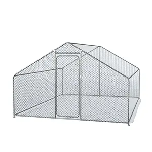 Direct Supplier Agricultural Outdoor Farm Large Stainless Steel Poultry Hen Cage Chicken Coop For Farm Animal Feeding Cheap Cost