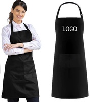 Ensemble Chapeau de Chef et Tablier Taille Adulte, Vêtements de Restaurant, Tablier de Cuisine et Casquette en Sergé pour Uniforme Personnalisé de Serveuse de Fast-Food