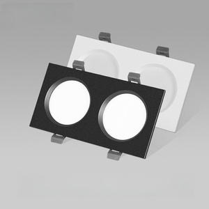 Nhà Máy Outlet <span class=keywords><strong>Led</strong></span> Double-headed Trần hình chữ nhật Đèn <span class=keywords><strong>Downlight</strong></span> Spotlight cho cửa hàng Trung Tâm Văn phòng căn hộ khách sạn - Product Image 1