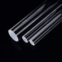 Tige de guidage lumineux en verre de quartz optique de haute précision, haute pureté, pour usage semi-conducteur et photovoltaïque industriel