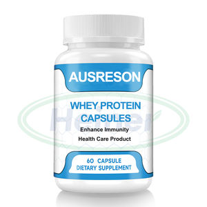 ホエイプロテインアイソレートカプセルスポーツ栄養サプリメントクレアチン一水和物ホエイプロテインカプセル - Product Image 1