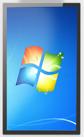 Терминал самообслуживания CITAQ Q1 на Windows 7, POS-терминал, оборудование, 21.6-дюймовый емкостный сенсорный экран, Intel Celeron J1900, 3 года гарантии, 80 мм