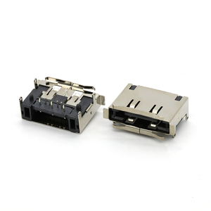 <span class=keywords><strong>Conector</strong></span> <span class=keywords><strong>ESATA</strong></span>, montaje inferior, tipo DIP, ángulo recto, <span class=keywords><strong>Conector</strong></span> de PCB de enchufe hembra de 7 pines - Product Image 1