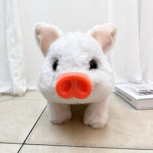 <span class=keywords><strong>Juguete</strong></span> de Peluche Eléctrico de <span class=keywords><strong>Cerdo</strong></span> para Niños, <span class=keywords><strong>Juguete</strong></span> de Simulación de Perro que Camina, con Movimiento de Nariz, Características de Malla Lavable, Juguetes de Peluche para Niños - Product Image 2