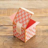 Emballage en carton pliable biodégradable personnalisé en gros pour gâteaux, biscuits, cookies, beignets avec logo