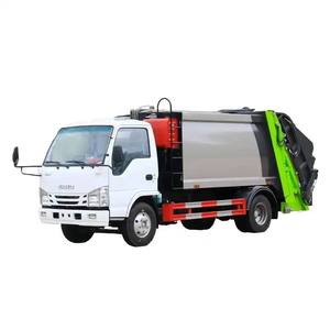 Camion à ordures compacteur électrique ISUZU <span class=keywords><strong>ELF</strong></span> 4x2 6m³ pour la collecte des déchets urbains - Product Image 1