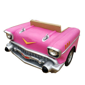 خمر الصناعية السيارات الأثاث السفير أريكة سيارة مع عجلات ريفي الطراز العتيقة أريكة سيارة - Product Image 5