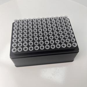 หัวดูดสารแบบใช้แล้วทิ้งชนิดใส PP 250μL สำหรับห้องปฏิบัติการ บรรจุกล่อง ปลอดเชื้อ สำหรับปิเปต Aglient Bravo - Product Image 6