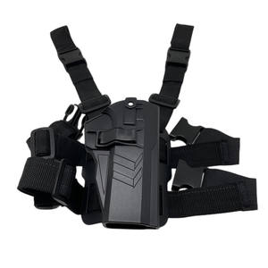 Funda Táctica Ligera de Nivel II para Muslo, Color Negro, para <span class=keywords><strong>CZ</strong></span> 75 SP-01 <span class=keywords><strong>Shadow</strong></span>, Hecha de Polímero Duradero - Product Image 4