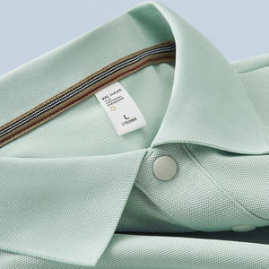 Camiseta Polo de Golf Extra Grande, Cómoda, Transpirable, Negra y Blanca, con Logotipo Personalizado al por Mayor, para Personal del Hogar, Hombres y Mujeres - Product Image 1