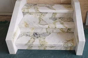 <span class=keywords><strong>Scala</strong></span> in Marmo Verde Foresta Brothers Stone Open Book, Dimensioni Personalizzabili, per Scale e Bordi Pavimento - Product Image 2