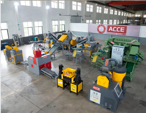 Cooper Chopper Wire Granulationor Machines de recyclage de cuivre Cooper Granulés Granulés Séparateur de câbles Concasseur Machine de séparation - Product Image 6