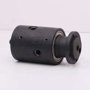 Joint rotatif hydraulique multicanal Hongsheng DN10 DN200 pour l'eau, l'huile, la vapeur, l'industrie métallurgique - Product Image 1