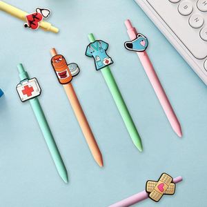 Juego de 6 Bolígrafos de Gel Estéticos con Tinta Negra para Asistente Médico, Estudiantes de Enfermería, Regalos Esenciales para la Semana de la Enfermera, Regalo de Agradecimiento - Product Image 2