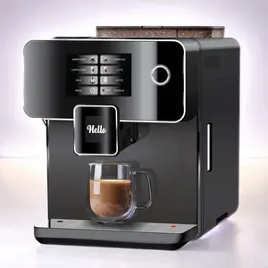 Automatische 1250W 19bar Kahve Makinesi Cafetera Cappuccino Professionele Italiaanse Espressomachine Koffiezetapparaat