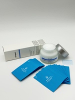 Anti-Falten-Pflaster Augenpflaster Koreanische Hautpflege Schmelzende Maske Feuchtigkeitsspendende Gesichtsmaske mit Hyaluronsäure Schmelzpflaster Ha Mist und Creme Set