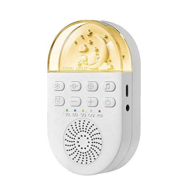Portable Baby White Noise Machine with 24 Soothing Sounds Rechargeable Sleep Sound Machine for Baby Adults Office