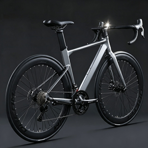 Vélo de route à cadre en aluminium 18 vitesses avec suspension avant et freins à disque doubles <span class=keywords><strong>pour</strong></span> usage sur gravier/hors route - Hommes/Femmes Sports SD267 Aluminium - Product Image 3