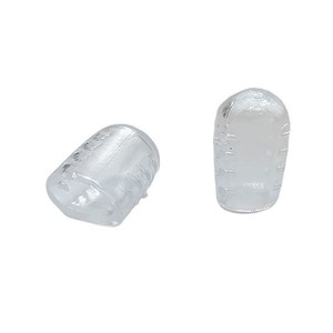 Protector de dedos del pie, cubierta transpirable de silicona antifricción para protección del dedo gordo del pie, tamaño Unisex 2x1cm - Product Image 2