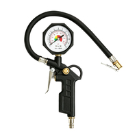 Pistolet de gonflage de pneus mécanique multifonction VORAN avec valve de dégonflage intégrée, outil de compresseur d'air pour l'entretien des flottes