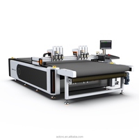 Plotter de Corte Digital de Mesa Estática, Máquina de Corte de Tela con Revestimiento de PVC para Patrones Textiles y Prendas