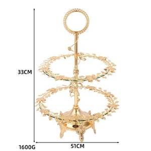 Đám Cưới Hồi Giáo Trang Trí Ramadan Tôn Giáo Nguồn Cung Cấp Đa Hai Lớp Vàng Kẹo Kính Tấm - Product Image 5