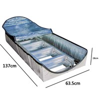 L'argent imperméable garde au chaud Couverture d'isolation des escaliers de grenier Couverture de grenier